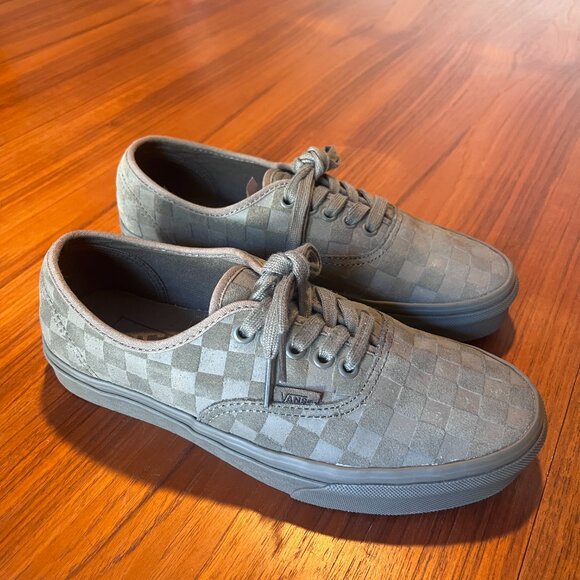 Vans Mono Checkerboard 'Olive' - Picture 4 of 8